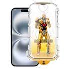 For iPhone 16 Easy Install Dust-proof Armor Tempered Glass Film - 1