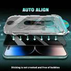 For iPhone XS Max Easy Install 28 Degree Privacy Armor Tempered Glass Film - 6