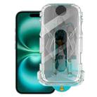 For iPhone 16 Plus Easy Install 28 Degree Privacy Armor Tempered Glass Film - 1