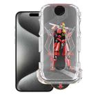 For iPhone 15 Pro Max Easy Install Matte Armor Tempered Glass Film - 1