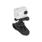 Sunnylife ZJ585 Sun Visor Camera Mount Quick Release Holder 360 Degree Rotating Vlog Bracket(Black) - 1