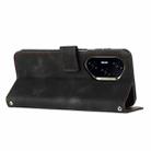 For Honor 300 Pro / 300 Ultra Dream Triangle Leather Phone Case with Lanyard(Black) - 3
