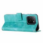 For Honor X6c 4G Dream Triangle Leather Phone Case with Lanyard(Green) - 3
