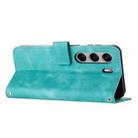 For Tecno Camon 40 4G Dream Triangle Leather Phone Case with Lanyard(Green) - 3