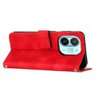 For Tecno Spark 30C 5G / Pop 9 5G Dream Triangle Leather Phone Case with Lanyard(Red) - 3
