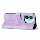 For Tecno Spark 30C 5G / Pop 9 5G Dream Triangle Leather Phone Case with Lanyard(Purple) - 3