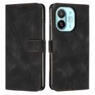 For Tecno Spark 30C 5G / Pop 9 5G Dream Triangle Leather Phone Case with Lanyard(Black) - 1