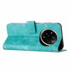 For Realme 14 Pro Dream Triangle Leather Phone Case with Lanyard(Green) - 3
