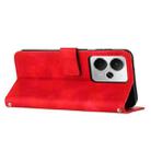 For Realme 14 / P3 5G / 14T 5G Dream Triangle Leather Phone Case with Lanyard(Red) - 3