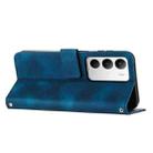 For Realme C71 4G Dream Triangle Leather Phone Case with Lanyard(Blue) - 3