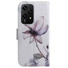 For Honor 200 Lite Global Coloured Drawing Flip Leather Phone Case(Magnolia) - 3