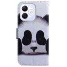 For Honor X60i Coloured Drawing Flip Leather Phone Case(Panda) - 3