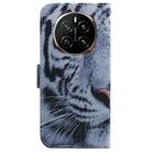 For Honor Magic7 Coloured Drawing Flip Leather Phone Case(Tiger) - 3