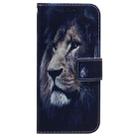 For Honor Magic7 Coloured Drawing Flip Leather Phone Case(Lion) - 2