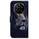 For Honor Magic7 Coloured Drawing Flip Leather Phone Case(Lion) - 3