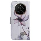 For Honor Magic7 Coloured Drawing Flip Leather Phone Case(Magnolia) - 3