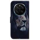 For Honor Magic7 Pro Coloured Drawing Flip Leather Phone Case(Lion) - 3