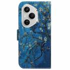 For Honor 400 Pro Global 160.8mm Coloured Drawing Flip Leather Phone Case(Apricot) - 3