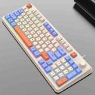 XUNFOX K82 Three-colors 94-Keys Blacklit USB Wired Gaming Keyboard, Cable Length: 1.5m(Lake Blue) - 1