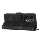 For OPPO Reno13 Pro Global Dream Triangle Leather Phone Case with Lanyard(Black) - 3