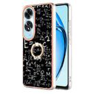 For OPPO A60 Electroplating Dual-side IMD Phone Case with Ring Holder(Equation) - 1