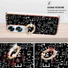 For OPPO A60 Electroplating Dual-side IMD Phone Case with Ring Holder(Equation) - 3