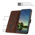 For Xiaomi Mi 11 Lite Dream Triangle Leather Phone Case with Lanyard(Brown) - 3
