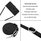For Xiaomi Redmi Note 11E / Note 10 5G 2022 Dream Triangle Leather Phone Case with Lanyard(Black) - 5