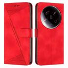 For Xiaomi 14 Ultra Dream Triangle Leather Phone Case with Lanyard(Red) - 1