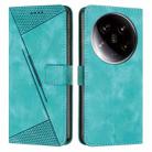 For Xiaomi 14 Ultra Dream Triangle Leather Phone Case with Lanyard(Green) - 1