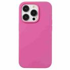 For iPhone 15 Pro Max Liquid Silicone Phone Case(Pitaya) - 1