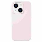 For iPhone 15 Plus Liquid Silicone Phone Case(Rock Grey) - 1