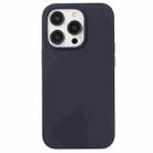 For iPhone 13 Pro Liquid Silicone Phone Case(Berry Purple) - 1