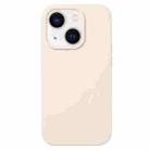 For iPhone 13 Liquid Silicone Phone Case(Antique White) - 1