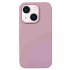 For iPhone 13 mini Liquid Silicone Phone Case(Blackcurrant) - 1