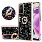 For Xiaomi Redmi Note 12S 4G Electroplating Dual-side IMD Phone Case with Ring Holder(Equation) - 1