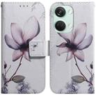 For OnePlus Nord 3 Coloured Drawing Flip Leather Phone Case(Magnolia) - 1