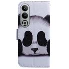 For OnePlus Nord CE4 5G Coloured Drawing Flip Leather Phone Case(Panda) - 3