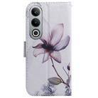 For OnePlus Nord CE4 5G Coloured Drawing Flip Leather Phone Case(Magnolia) - 3