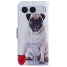 For OnePlus Nord 4 Coloured Drawing Flip Leather Phone Case(Pug) - 3