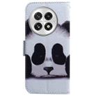 For OnePlus 13 Coloured Drawing Flip Leather Phone Case(Panda) - 3