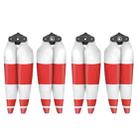 For DJI Air 3 Sunnylife 8747F Low Noise Quick-release Propellers, Style:2 Pairs Red White - 1