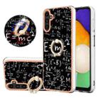 For Samsung Galaxy A34 5G Electroplating Dual-side IMD Phone Case with Ring Holder(Equation) - 1