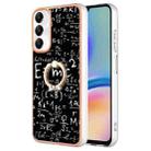 For Samsung Galaxy A05s Electroplating Dual-side IMD Phone Case with Ring Holder(Equation) - 1