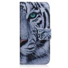 For Sony Xperia 10 VI Coloured Drawing Flip Leather Phone Case(Tiger) - 2