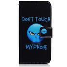 For Sony Xperia 10 VI Coloured Drawing Flip Leather Phone Case(Anger) - 2