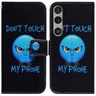 For Sony Xperia 1 VI Coloured Drawing Flip Leather Phone Case(Anger) - 1