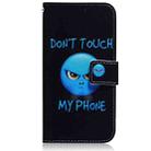 For Sony Xperia 1 VI Coloured Drawing Flip Leather Phone Case(Anger) - 2