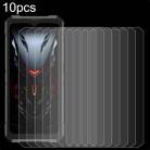 For DOOGEE Fire 6 Max 10pcs 0.26mm 9H 2.5D Tempered Glass Film - 1