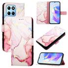 For Honor X8 5G / X6 4G / 70 Lite / X6s / X8a PT003 Marble Pattern Flip Leather Phone Case(Rose Gold) - 1